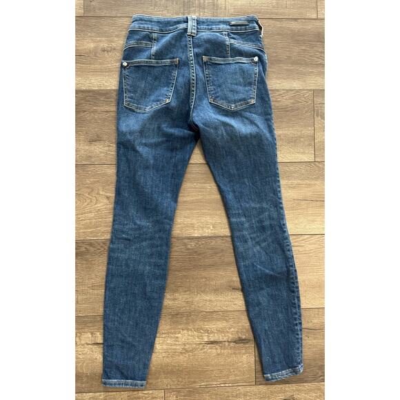 Pilcro and the Letterpress by Anthropologie High Rise Skinny Jeans Size 26 - Picture 4 of 5